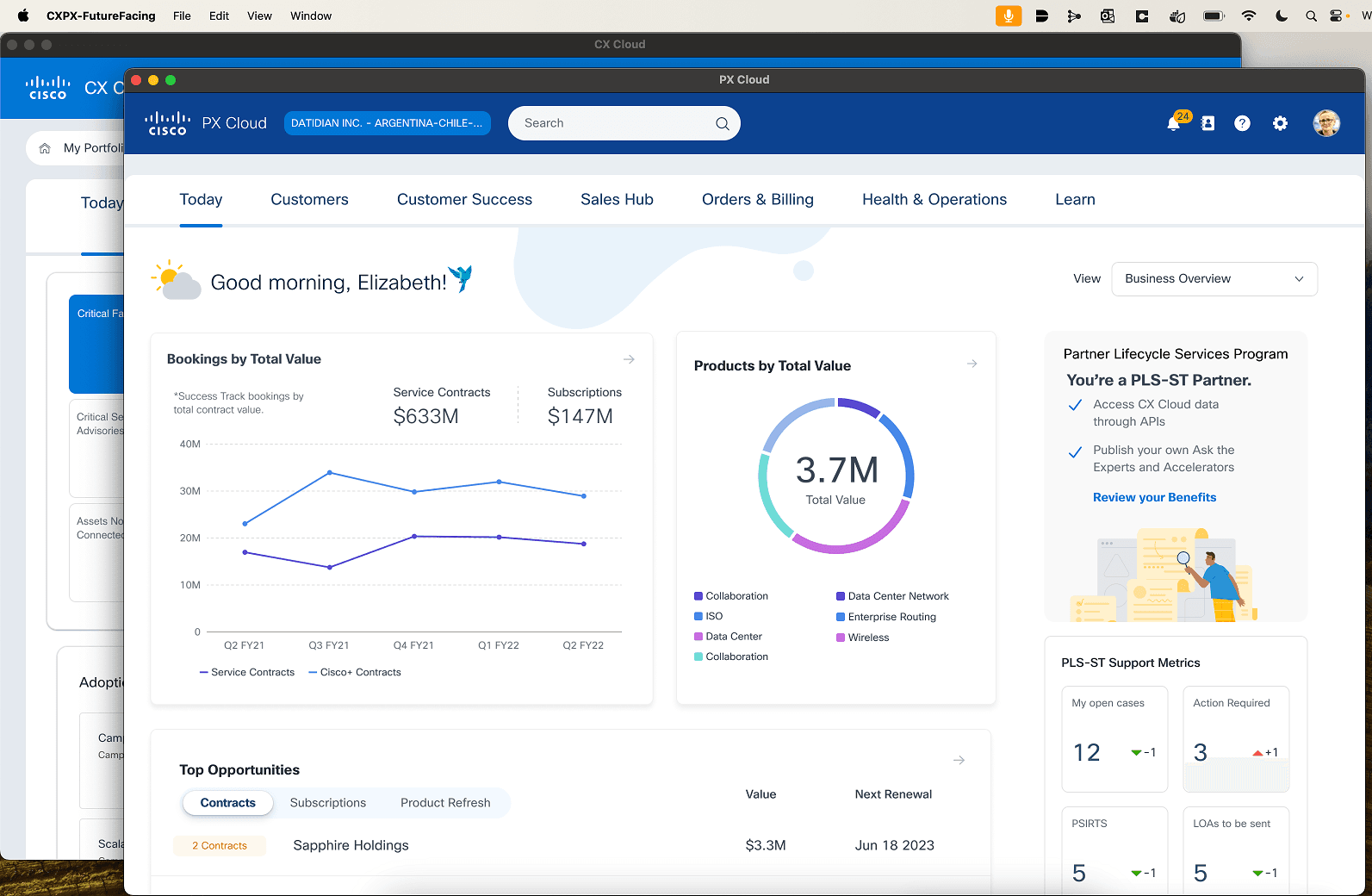 CX & PX Cloud